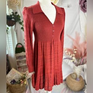 Free People Rain or Shine Dress. Size Small